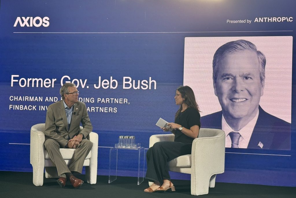 Jeb Bush at Axios, Miami